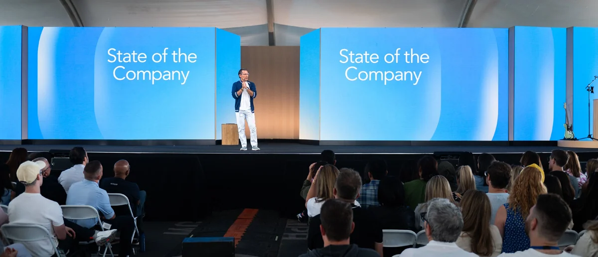 Speaker on the State of the Company main stage